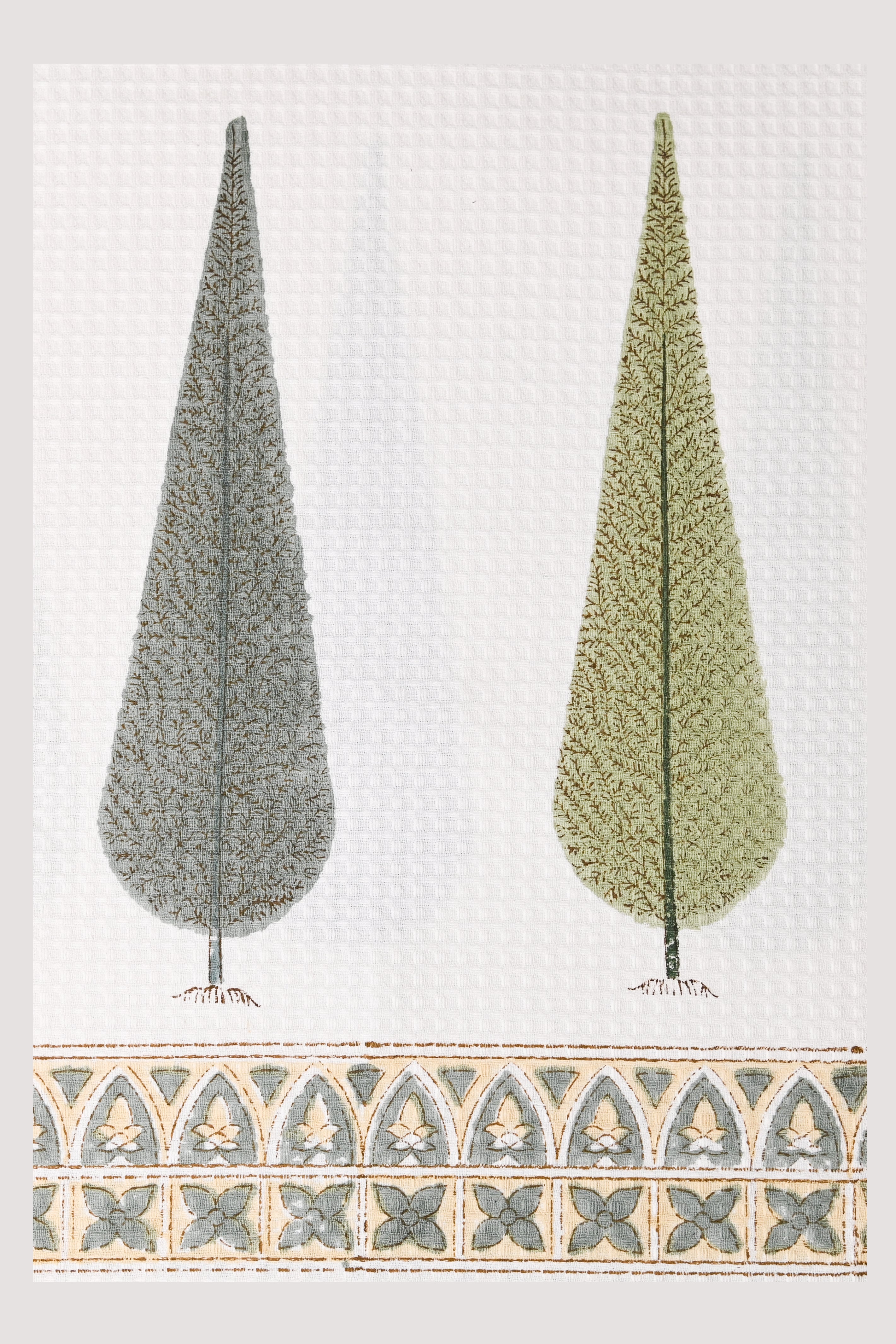 Cypress Waffle Bath Towel