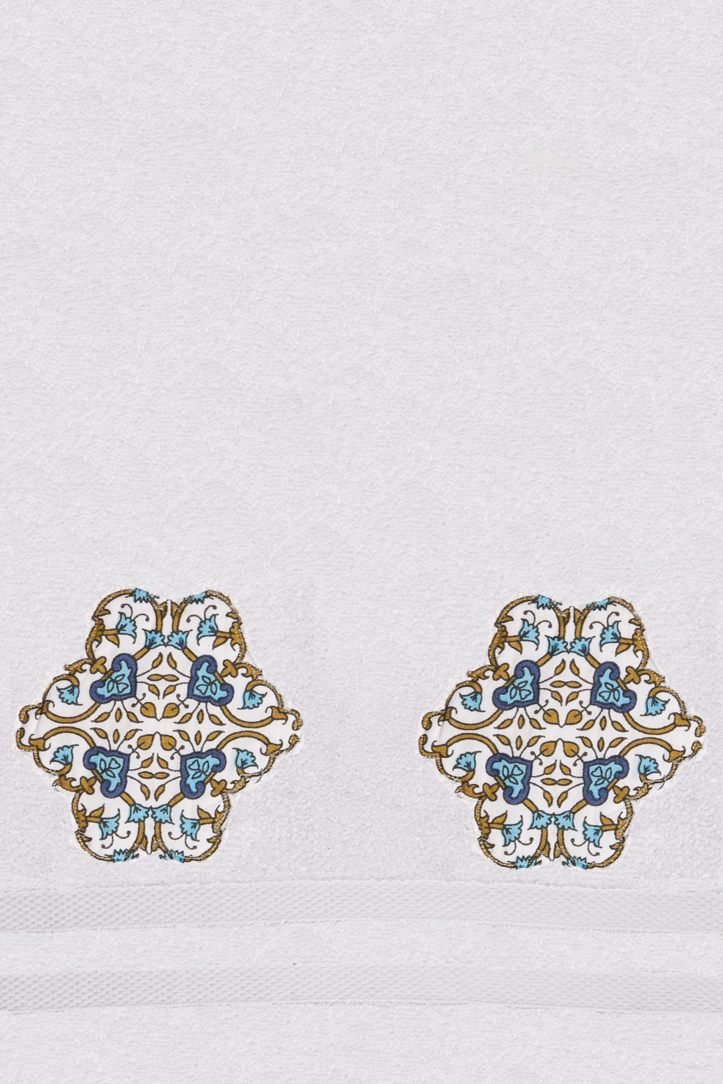 Bagh E Chaman White Hand Towel