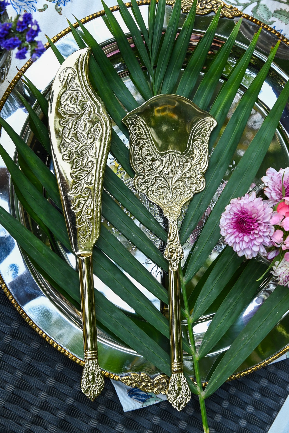 Baahar E Noor Gold Cake Set