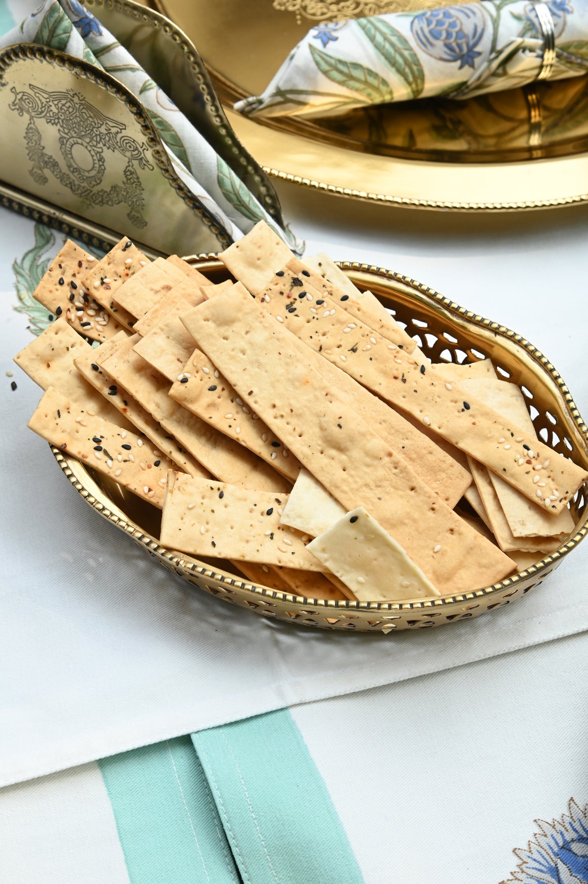 Golden Jaal Bowl