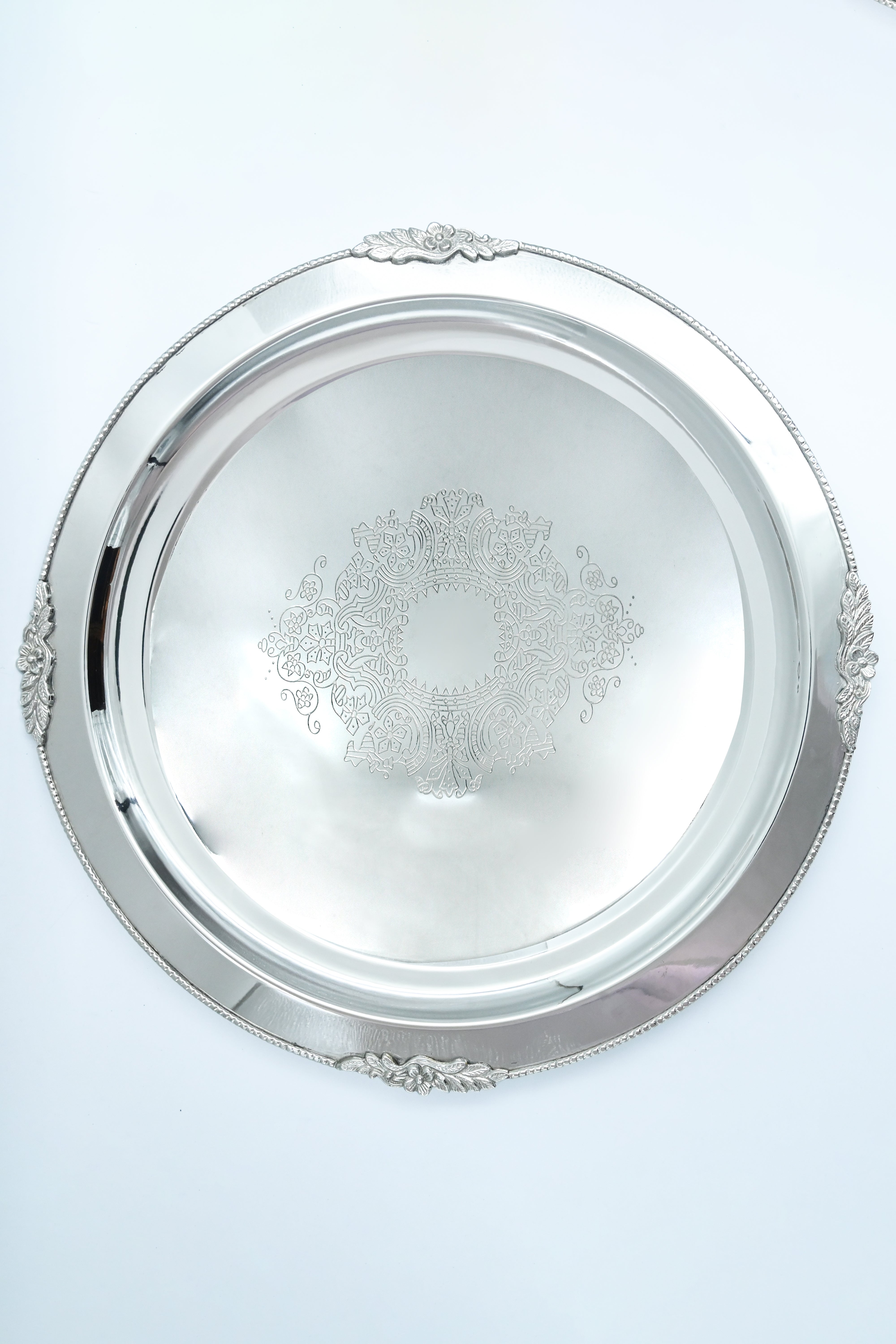 Silver Chand Large Nickel Charging Plate