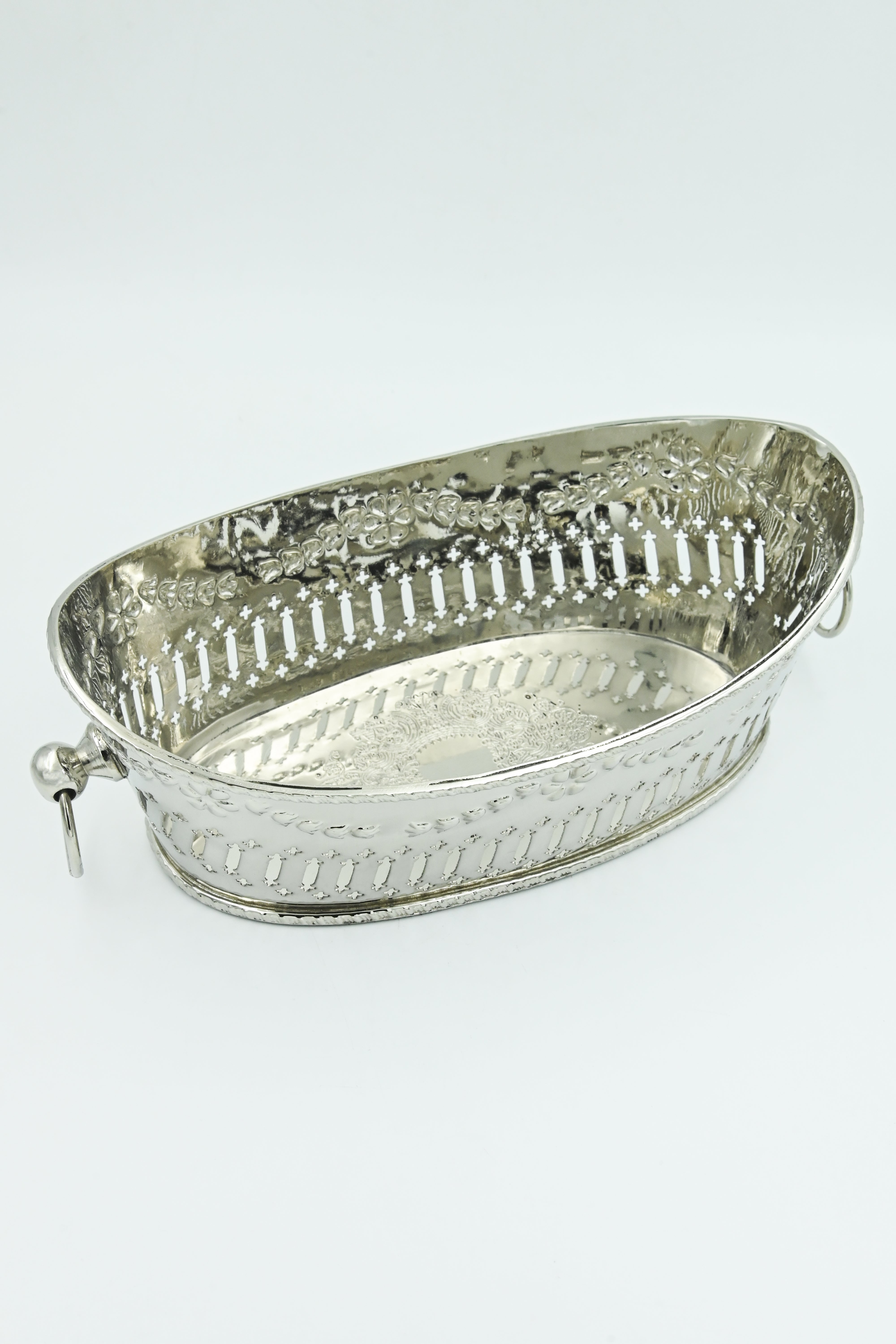 Large Hunaar Nickel Basket