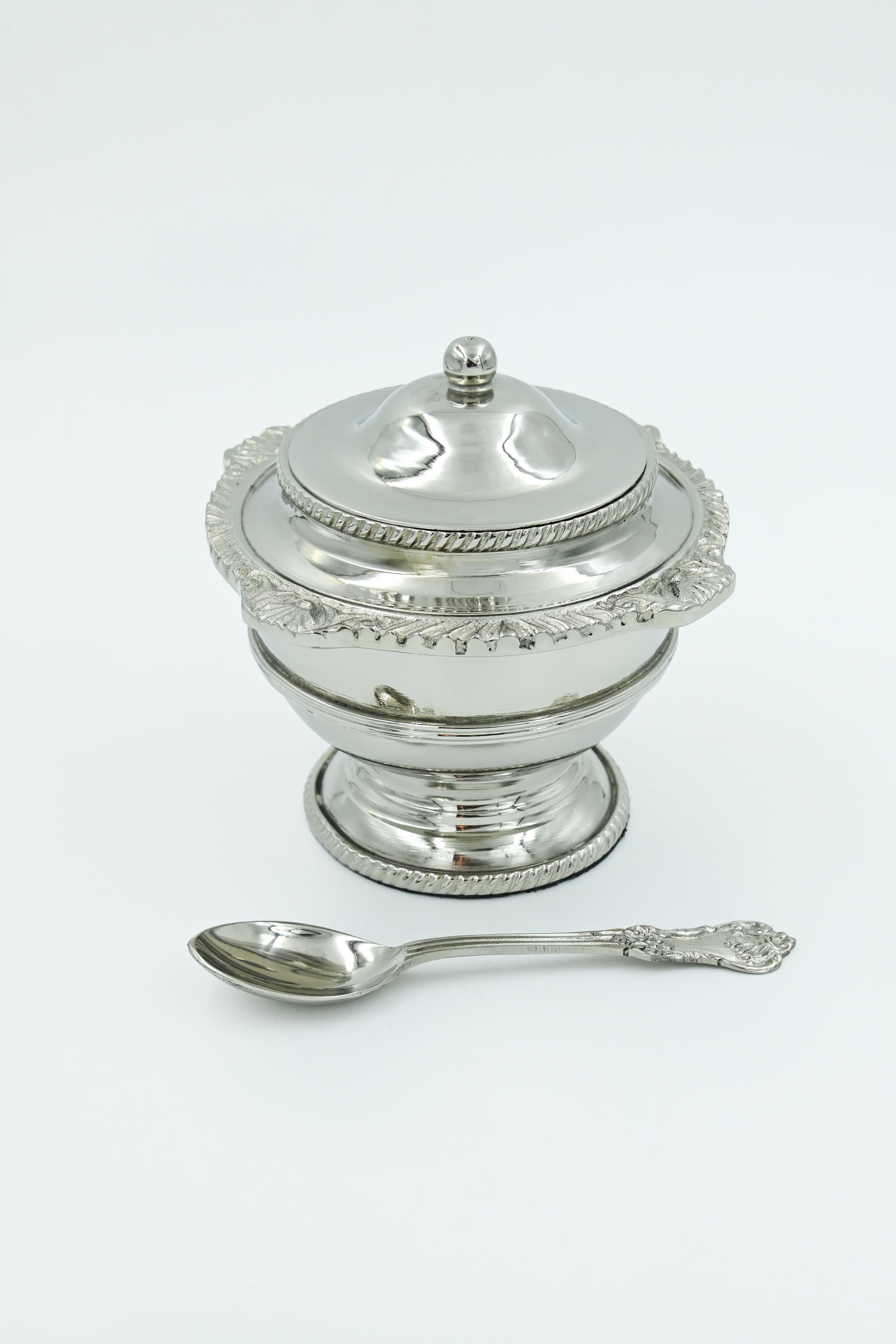 Large Hunaar Nickel Brass Bowl