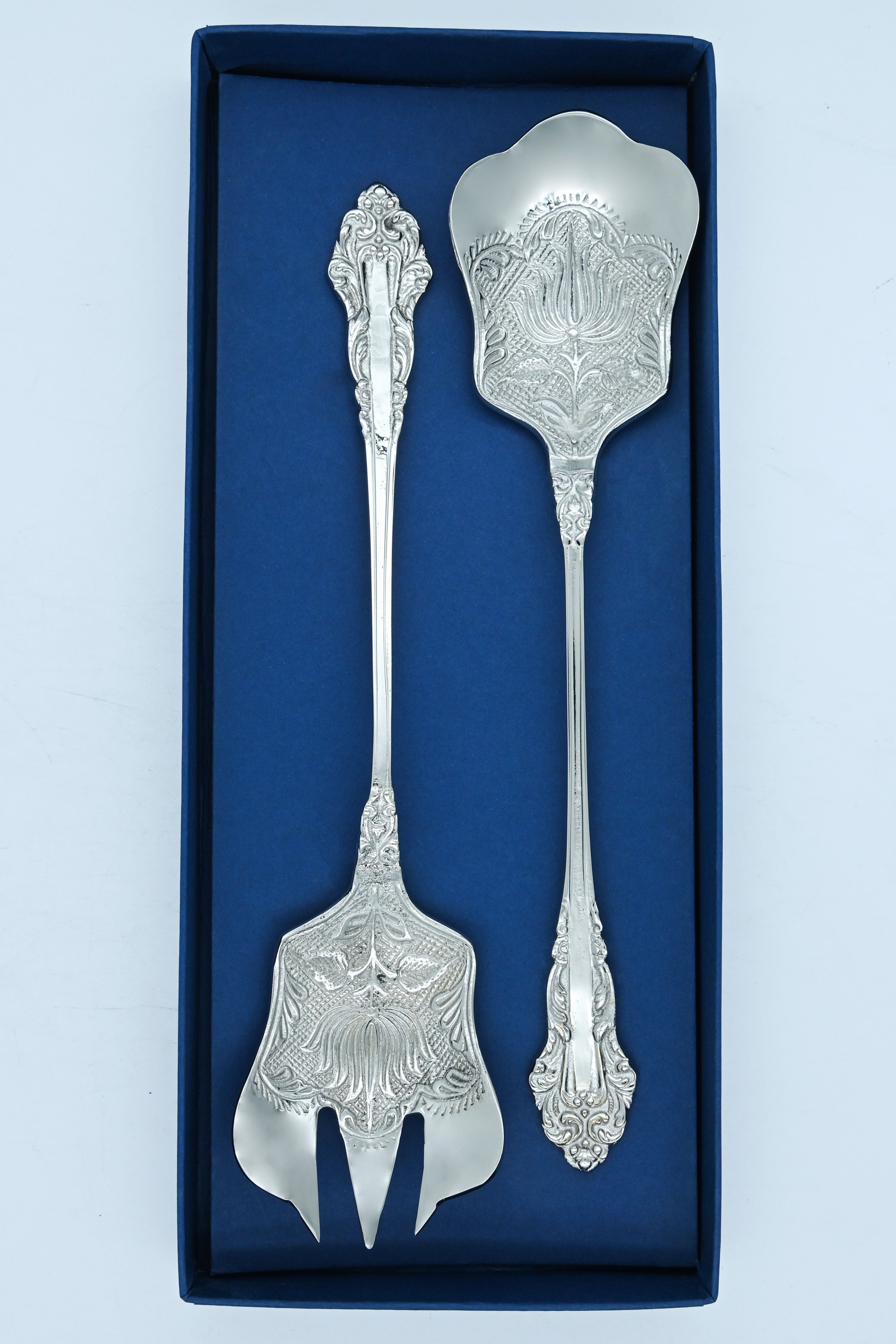 Hina Nickel Plated Salad Set