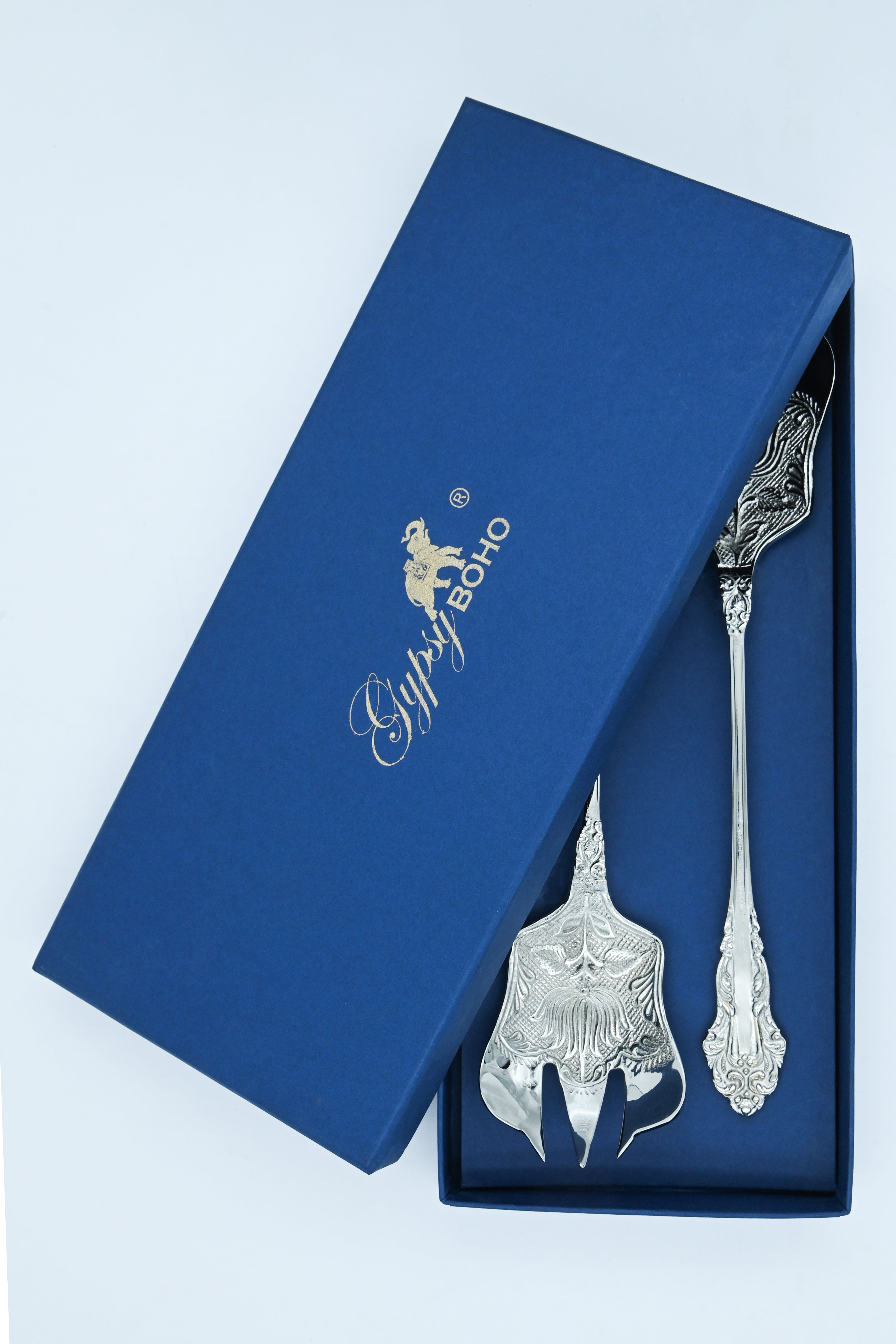 Hina Nickel Plated Salad Set