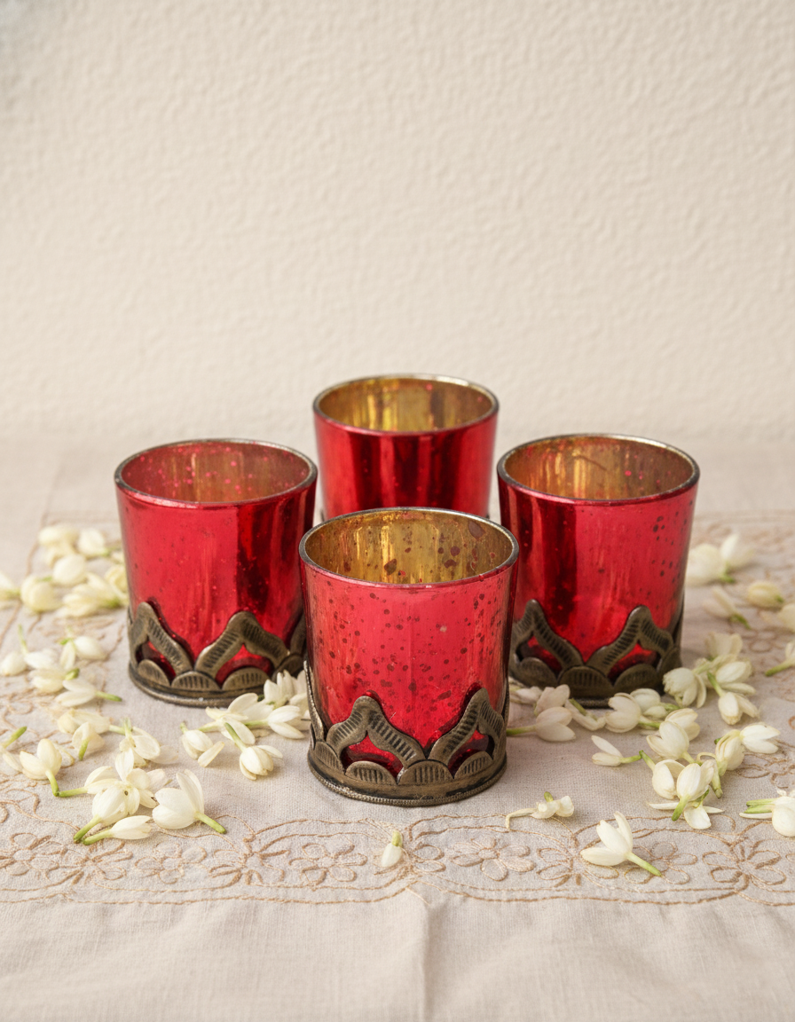Zinam Red Votive