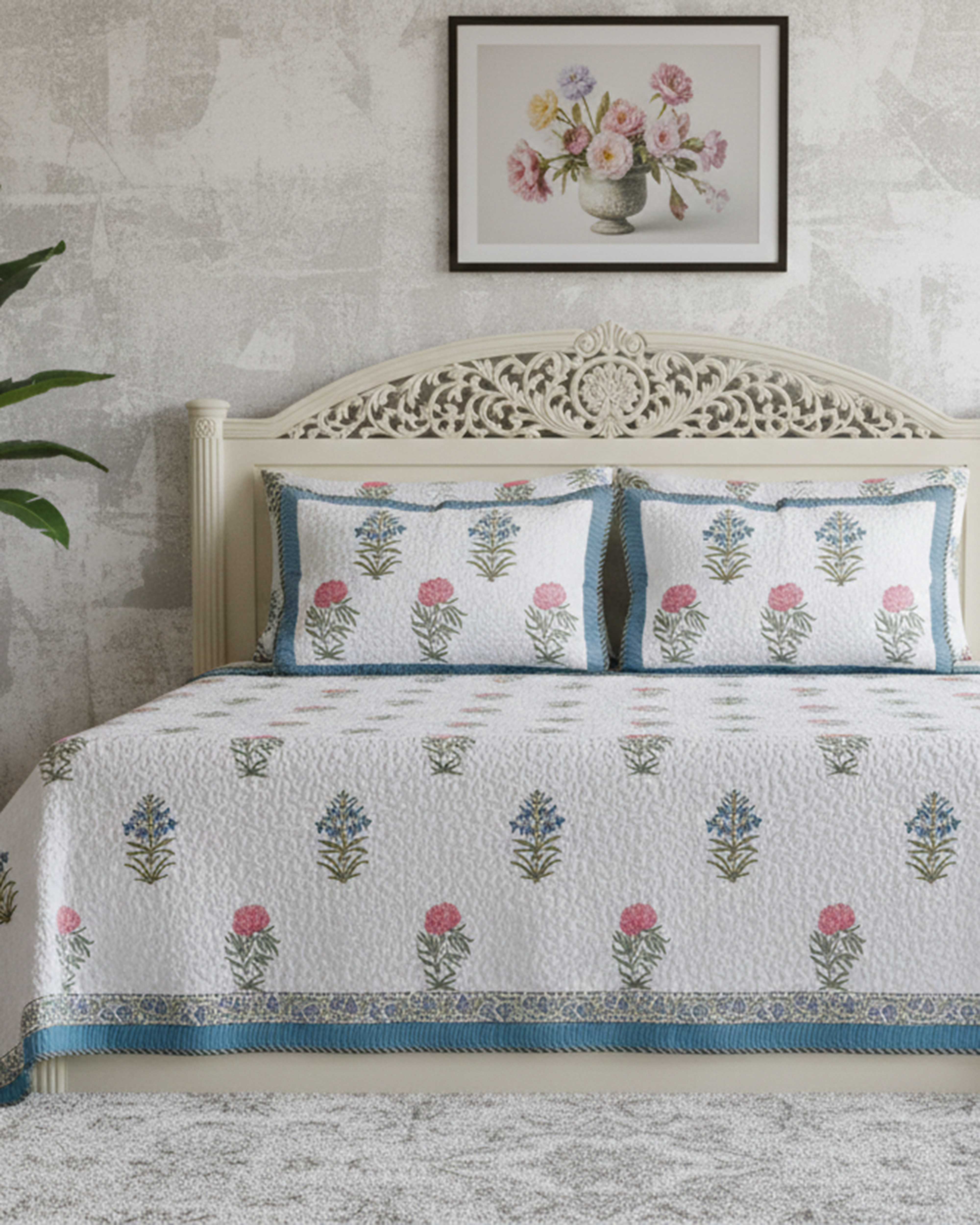 Phool Bahar Quilted Bedcover