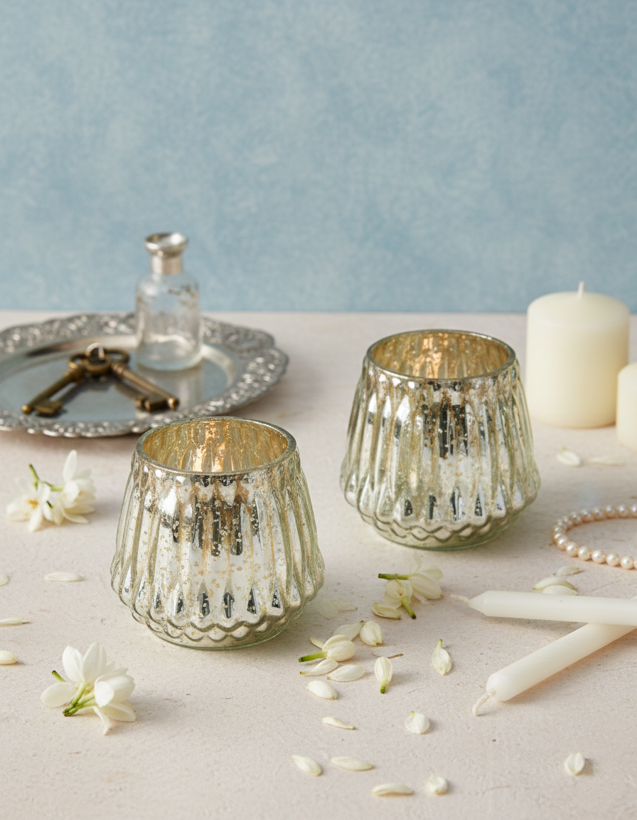 Masara Votive Silver