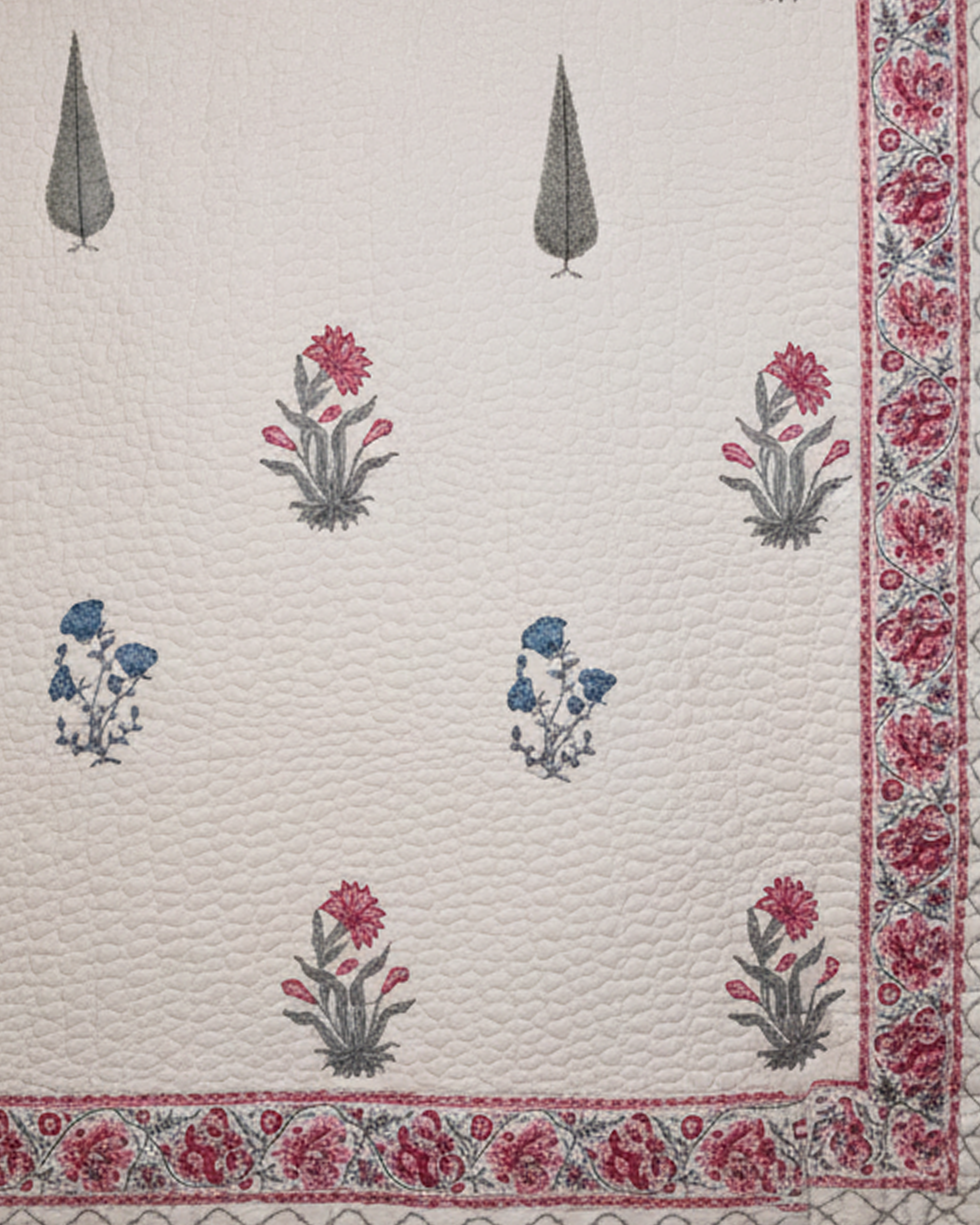 Gul Bahar Quilted Bedcover