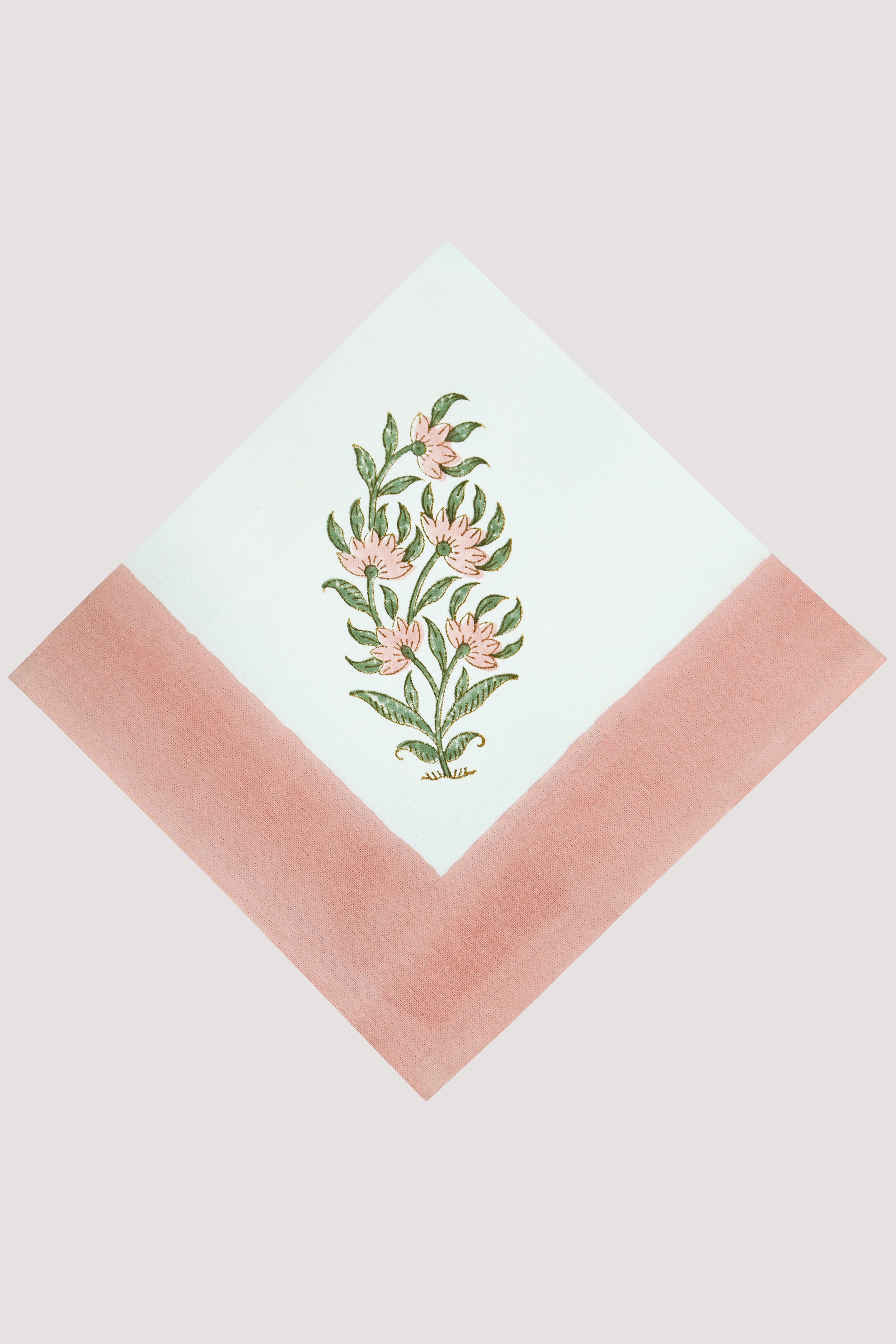 Coral Blossom Napkin