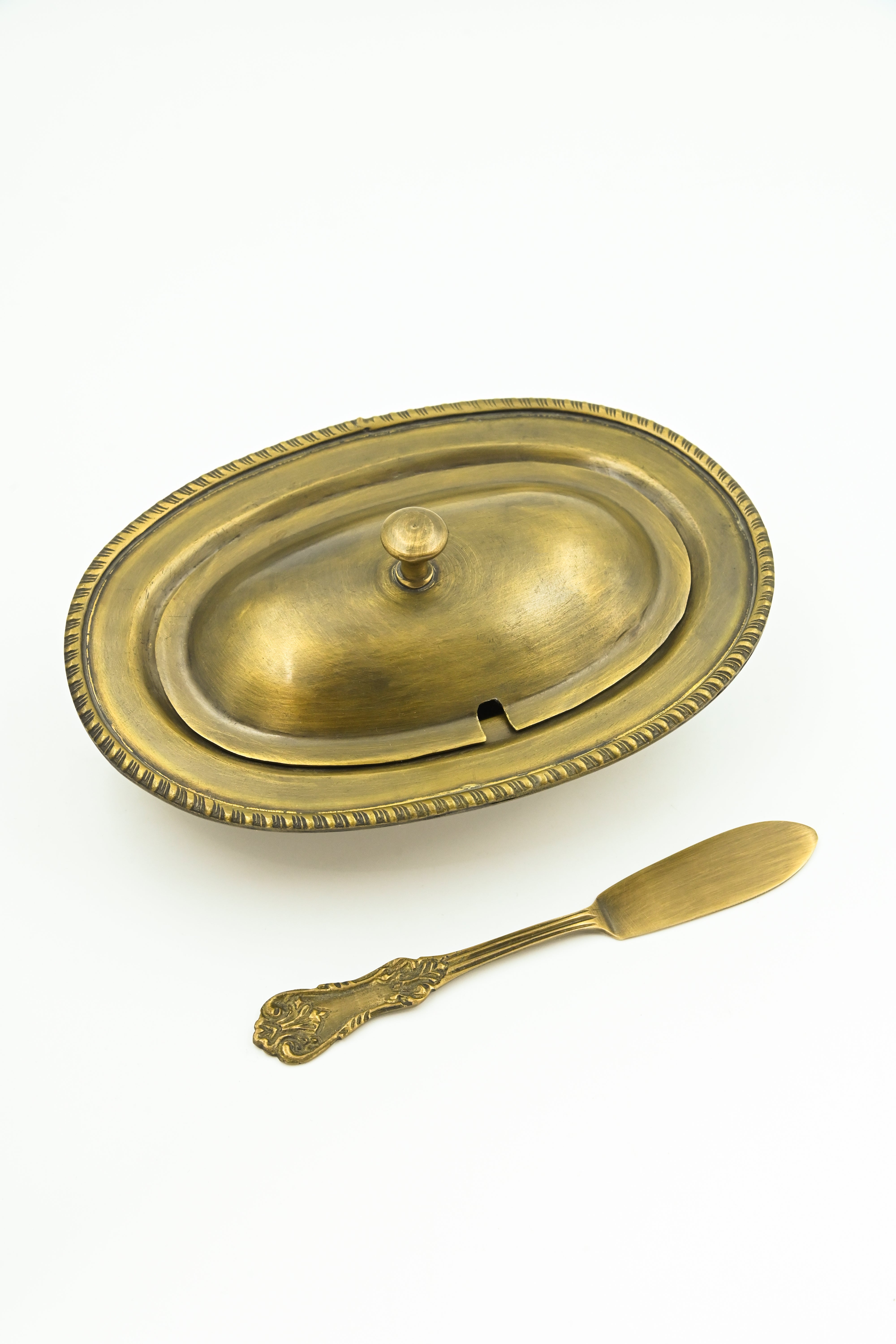 Simna Butter Dish Gold