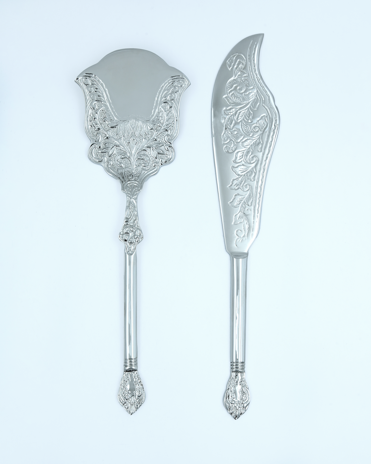 Baahar E Noor Silver Cake Set