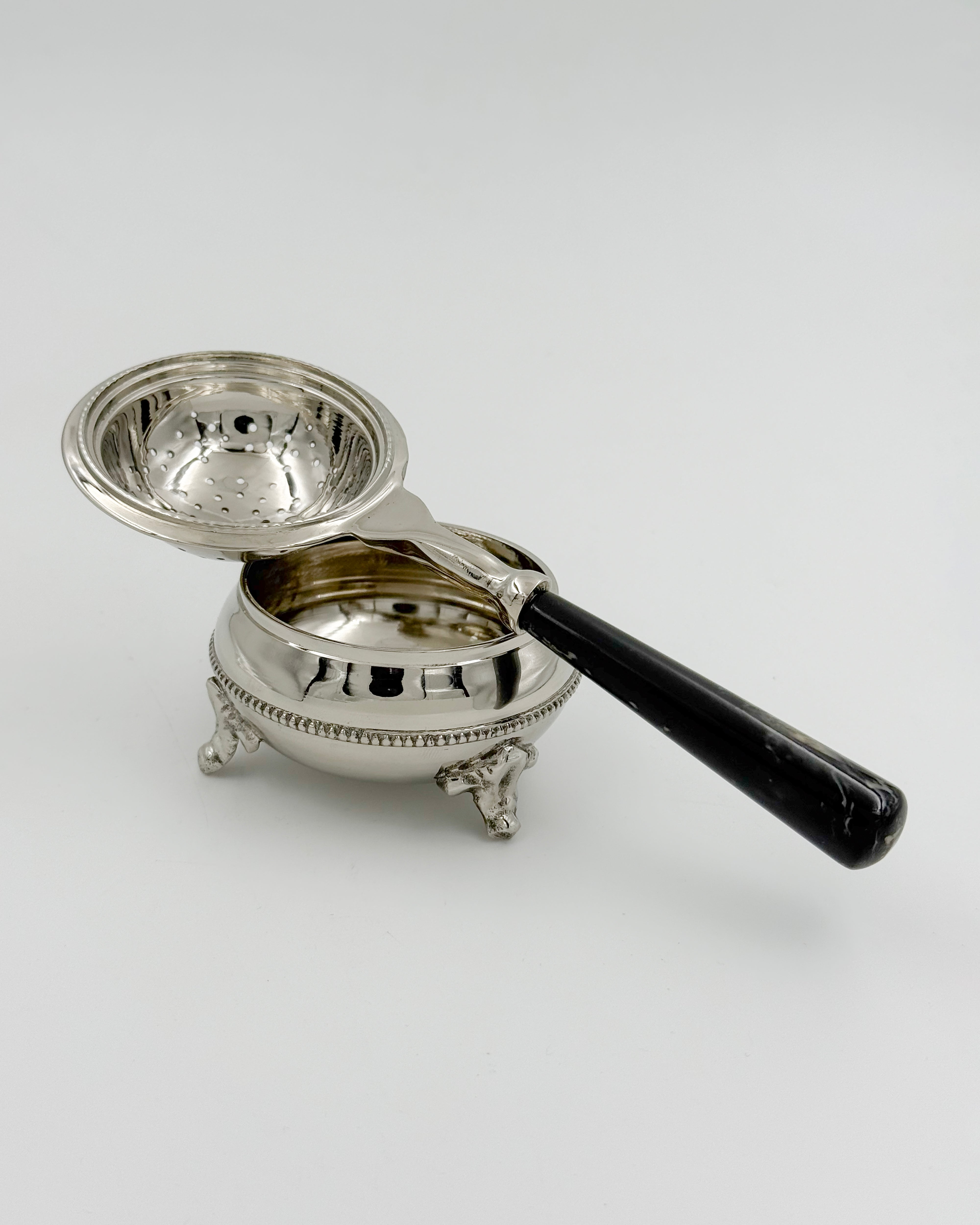 Noor Nickel Tea Strainer