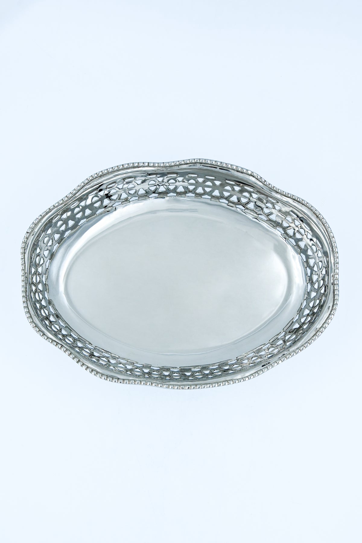 Nickel Plated Jaal Bahar Basket