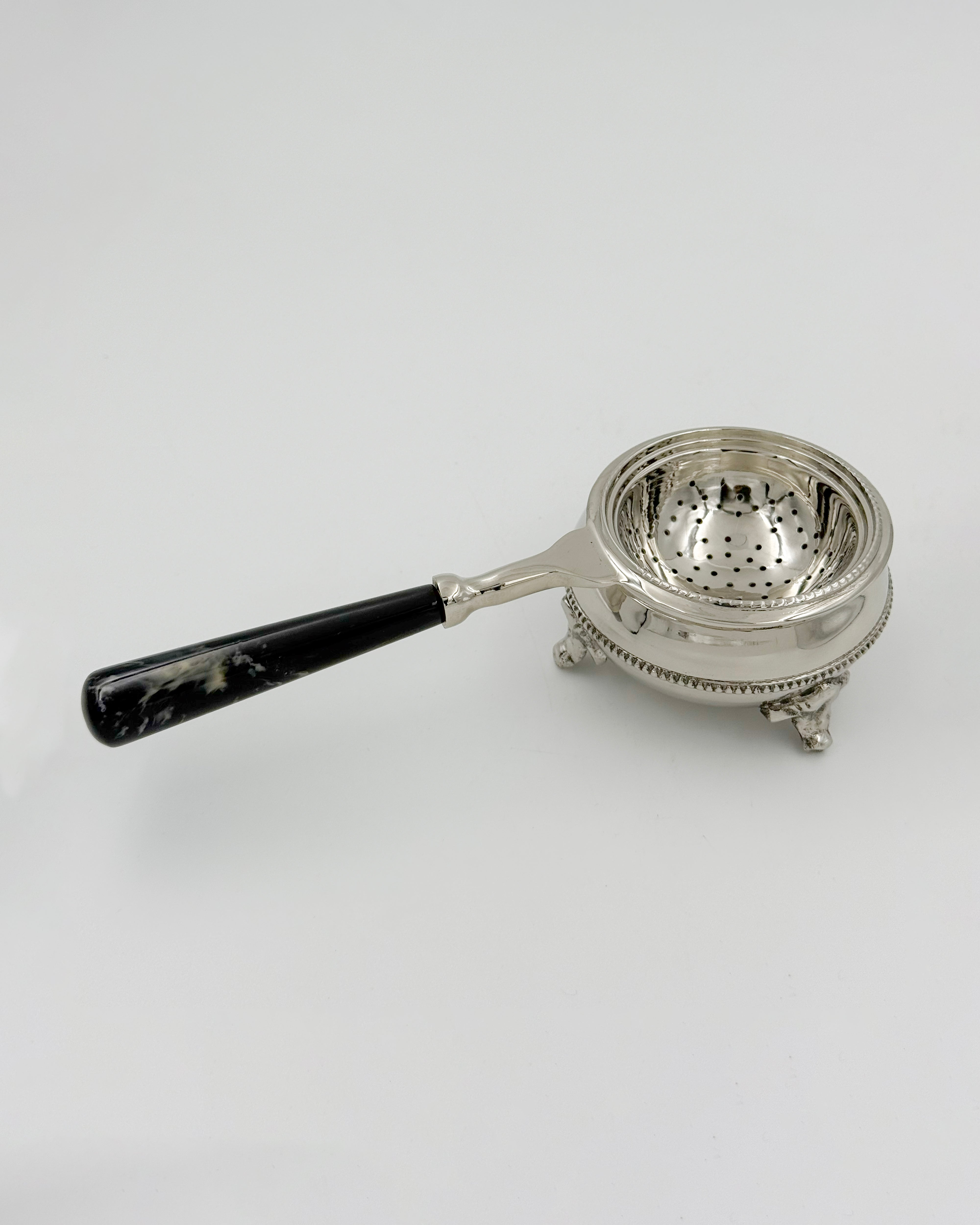 Noor Nickel Tea Strainer