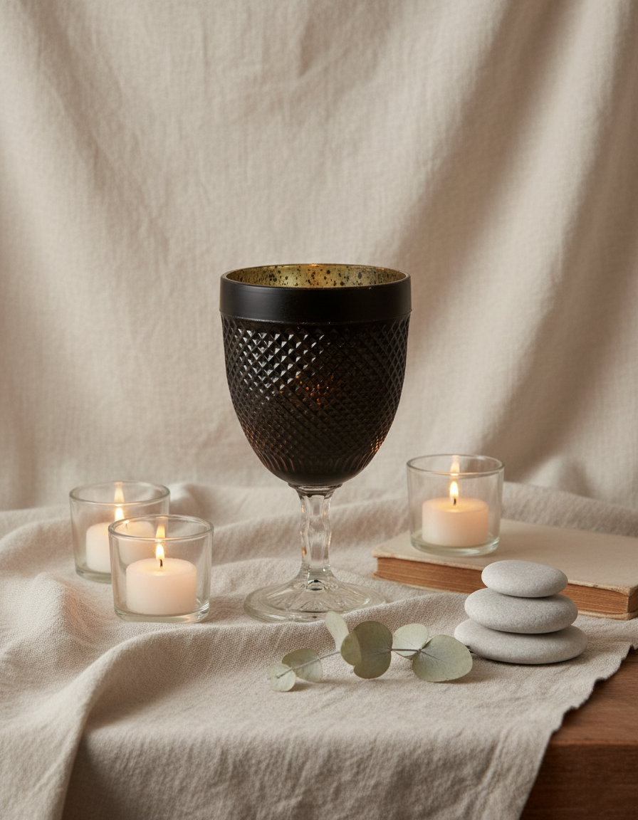 Afreen Raindrop Votive