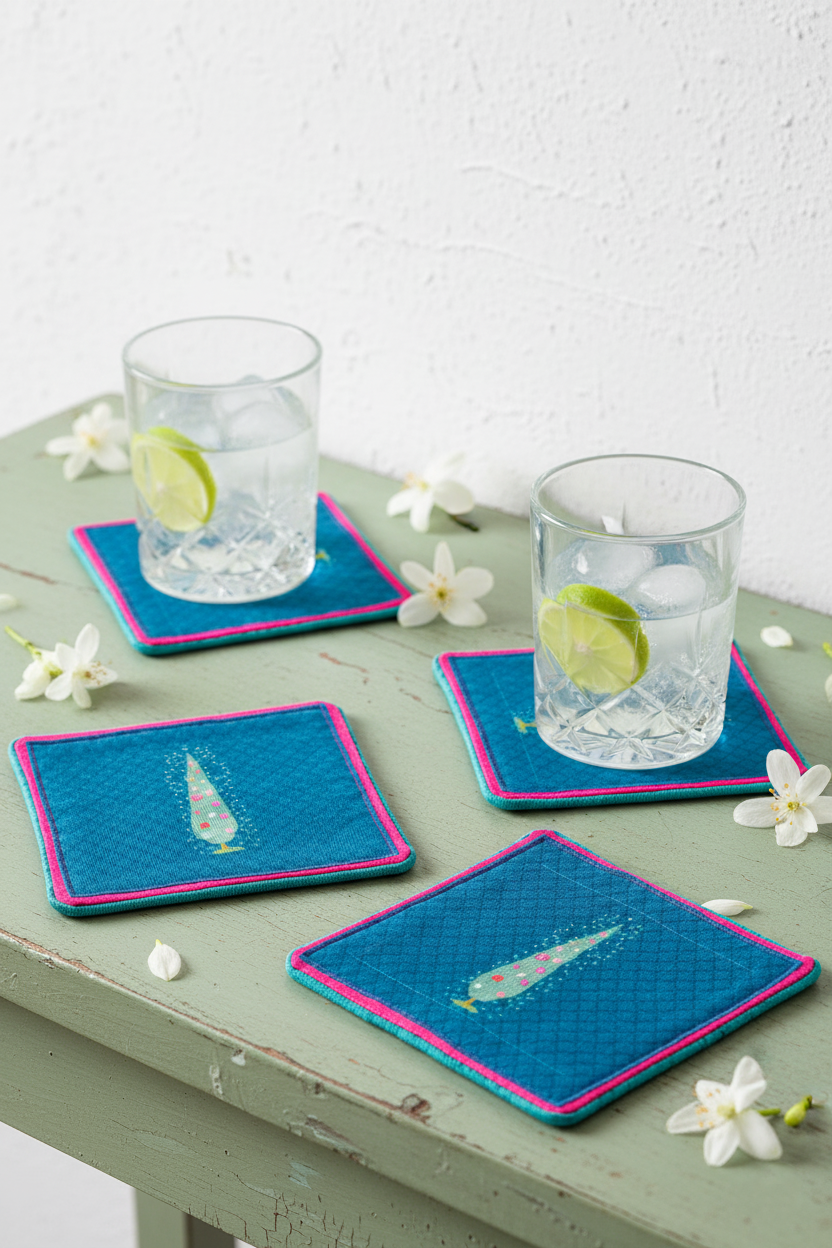 Stupa Coaster Set