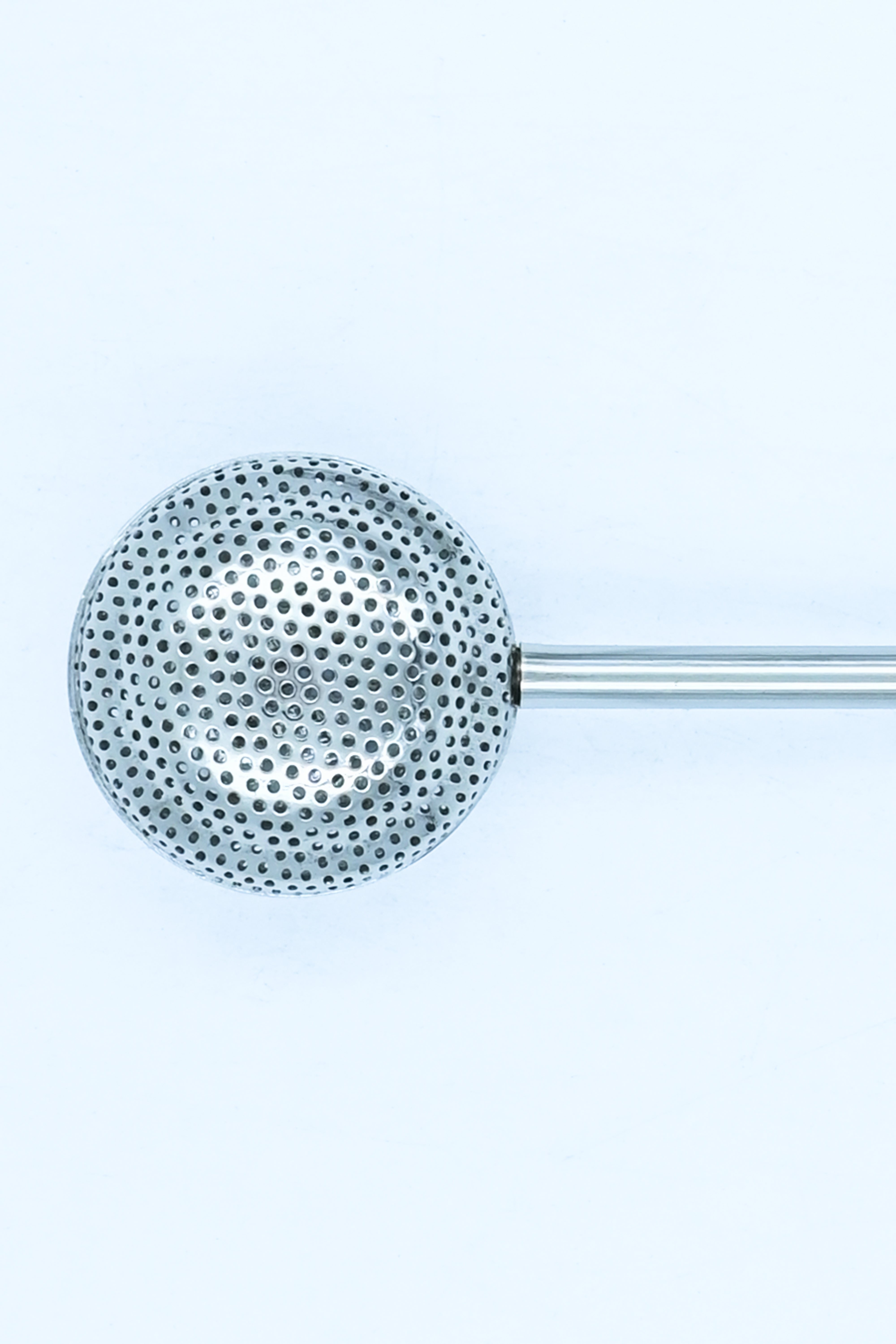 Tulip Silver Tea Strainer