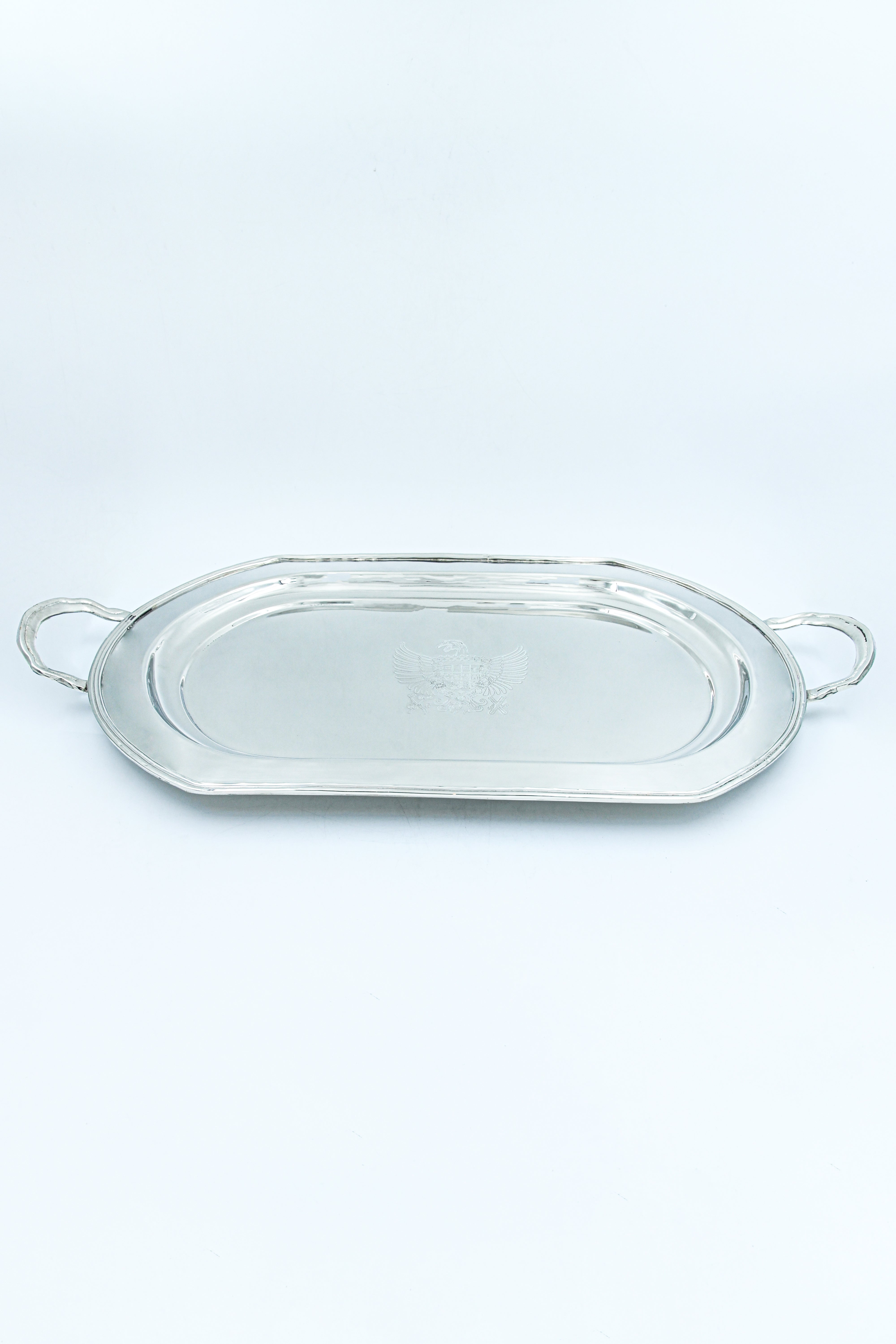 Oval Nickel Emblem Tray