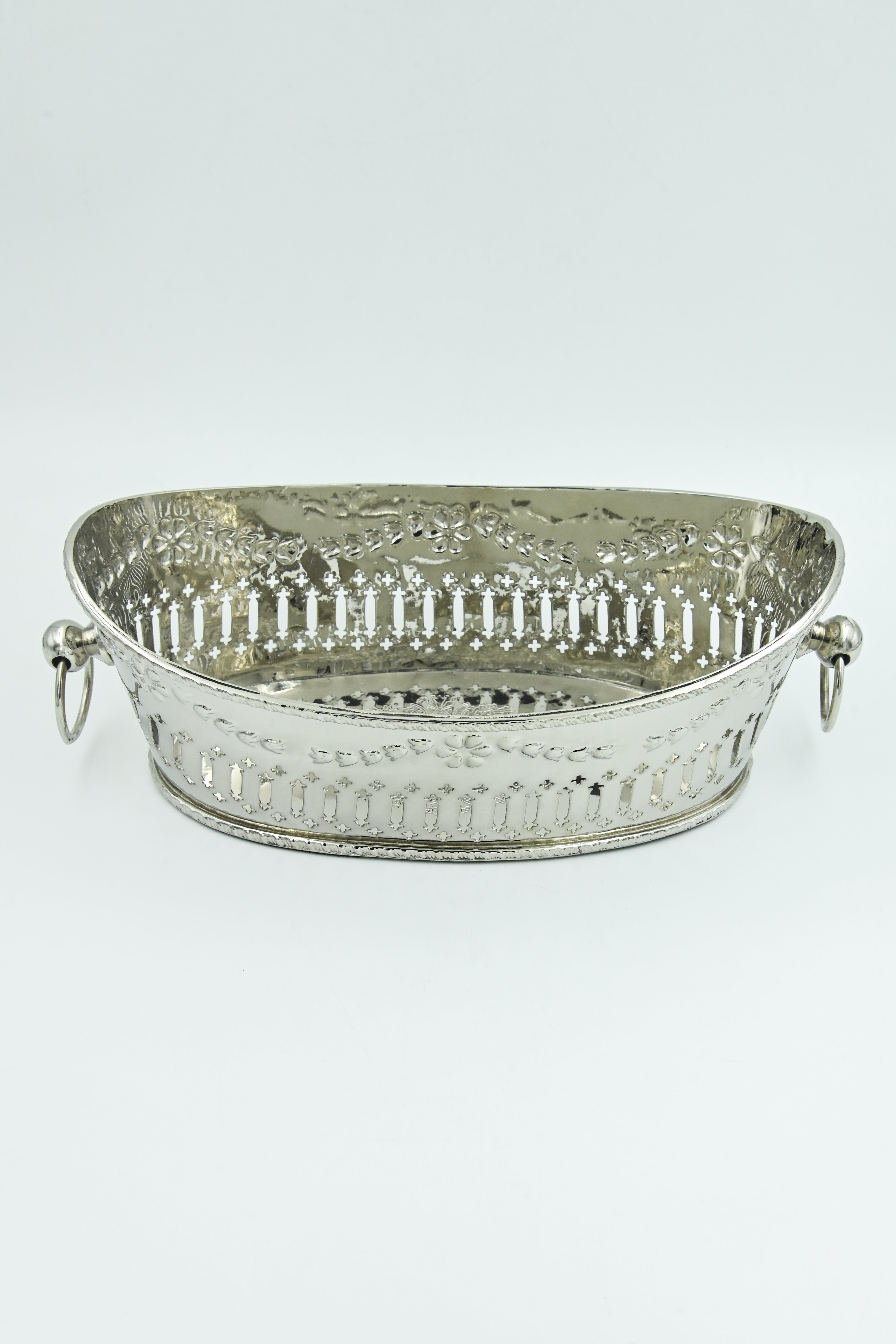 Large Hunaar Nickel Basket