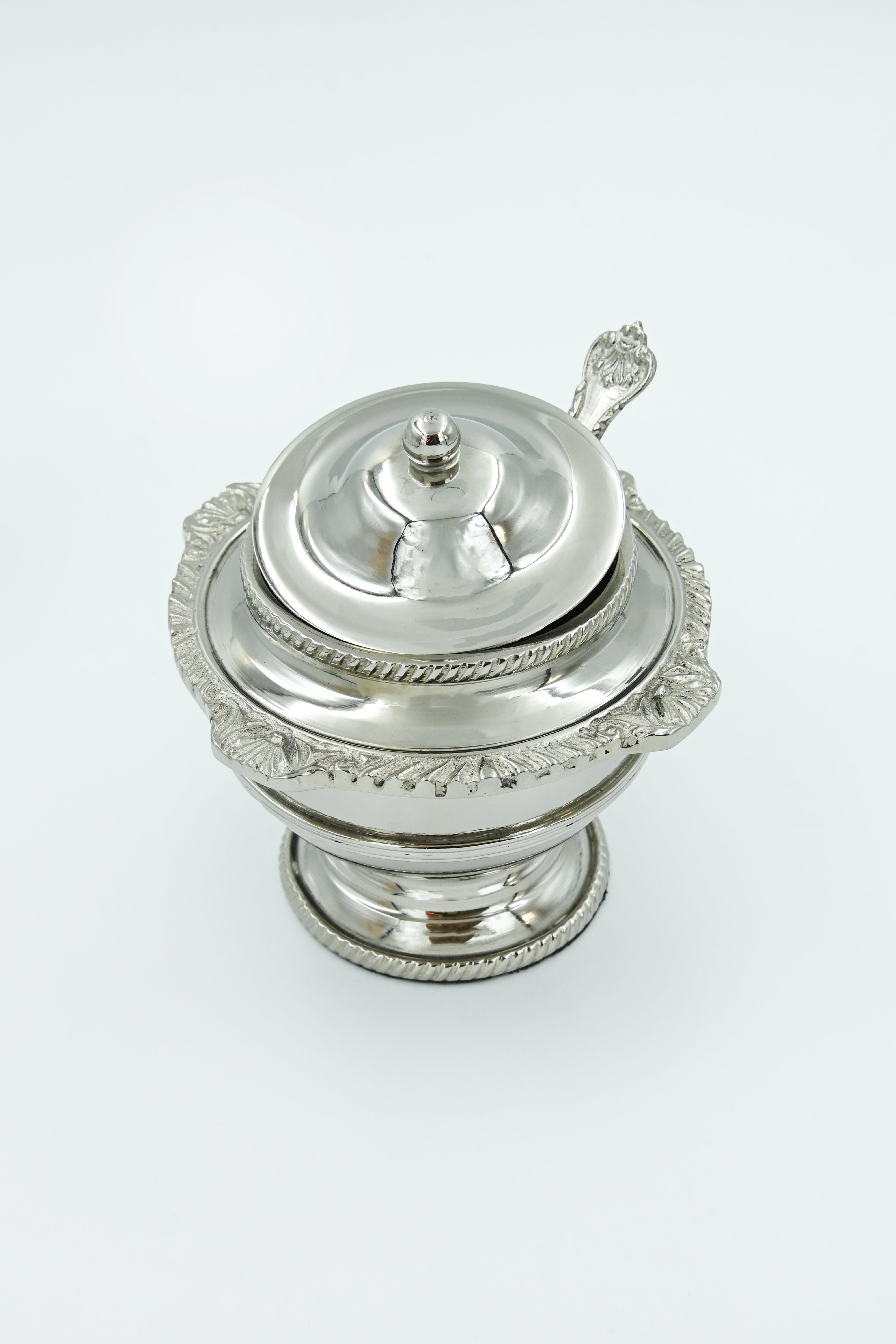 Large Hunaar Nickel Brass Bowl