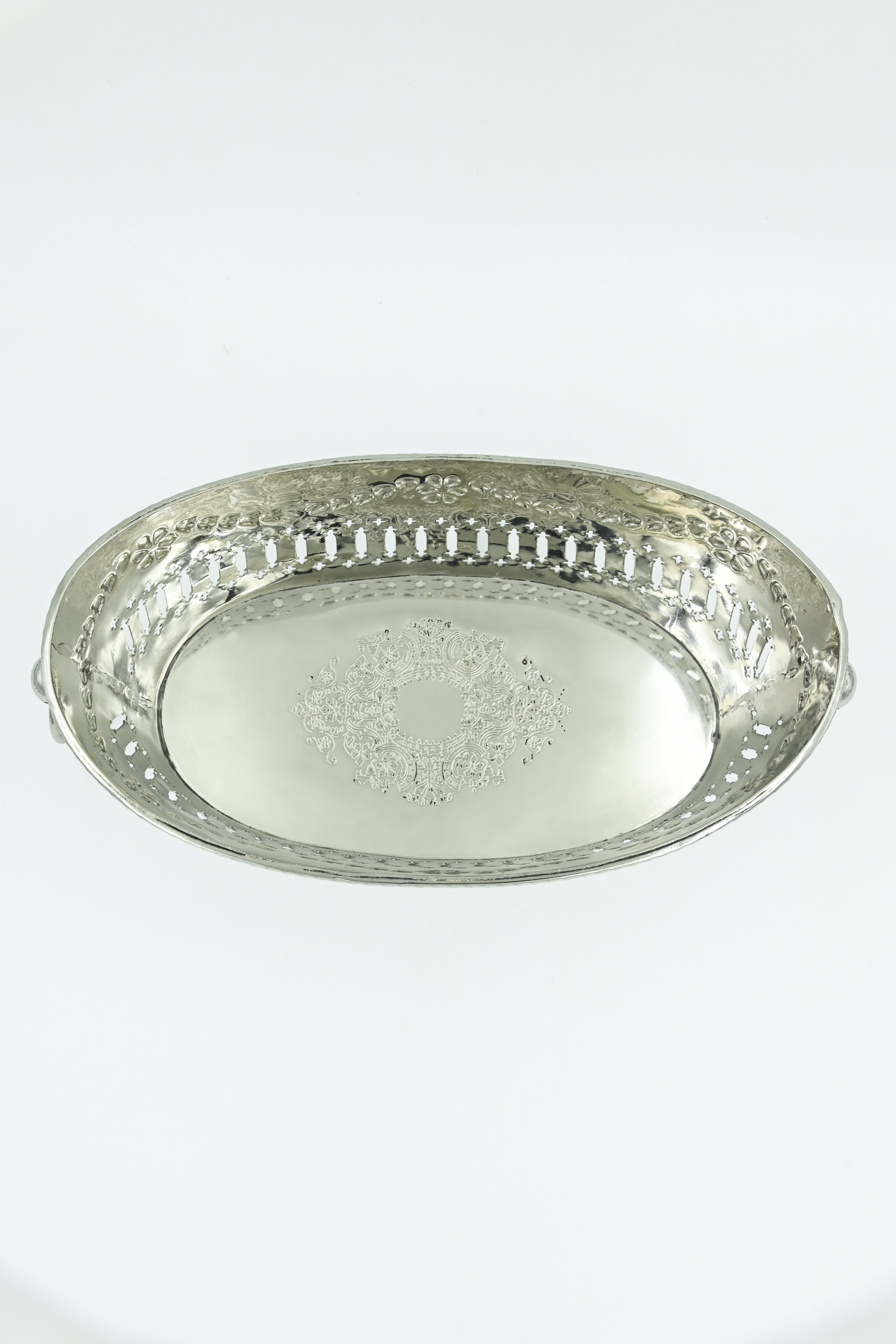 Large Hunaar Nickel Basket