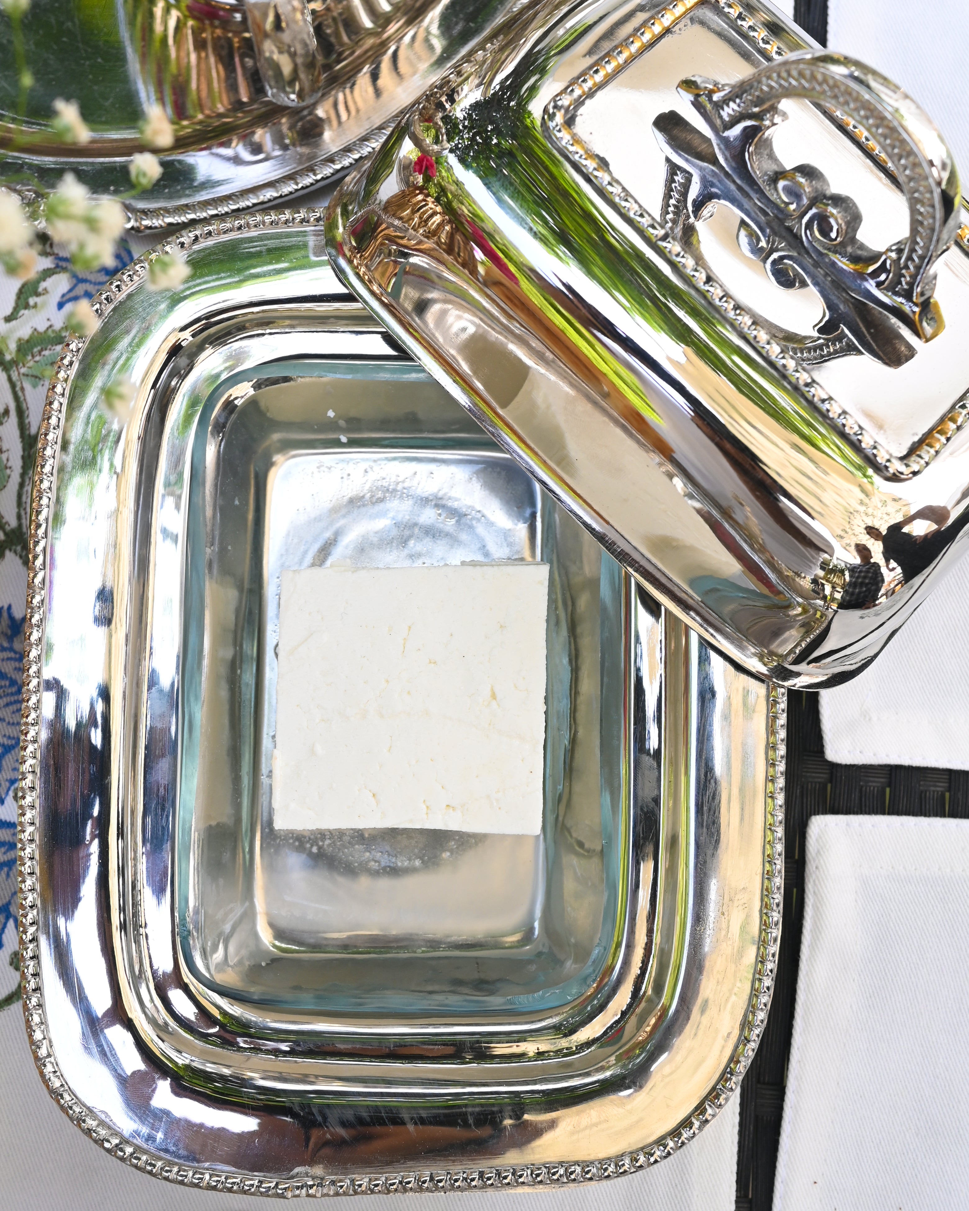 Silver Butter Dish