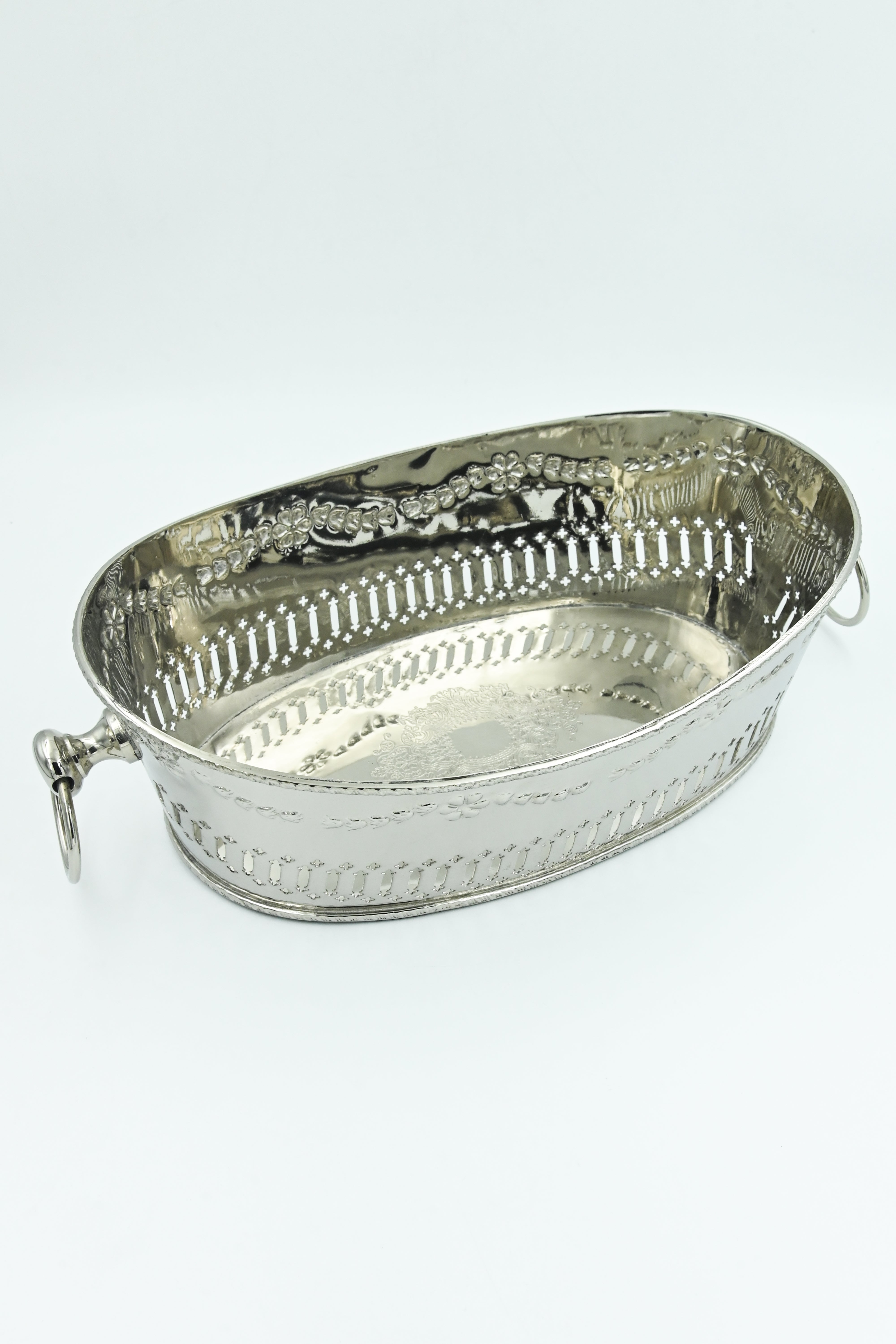 Small Hunaar Nickel Basket