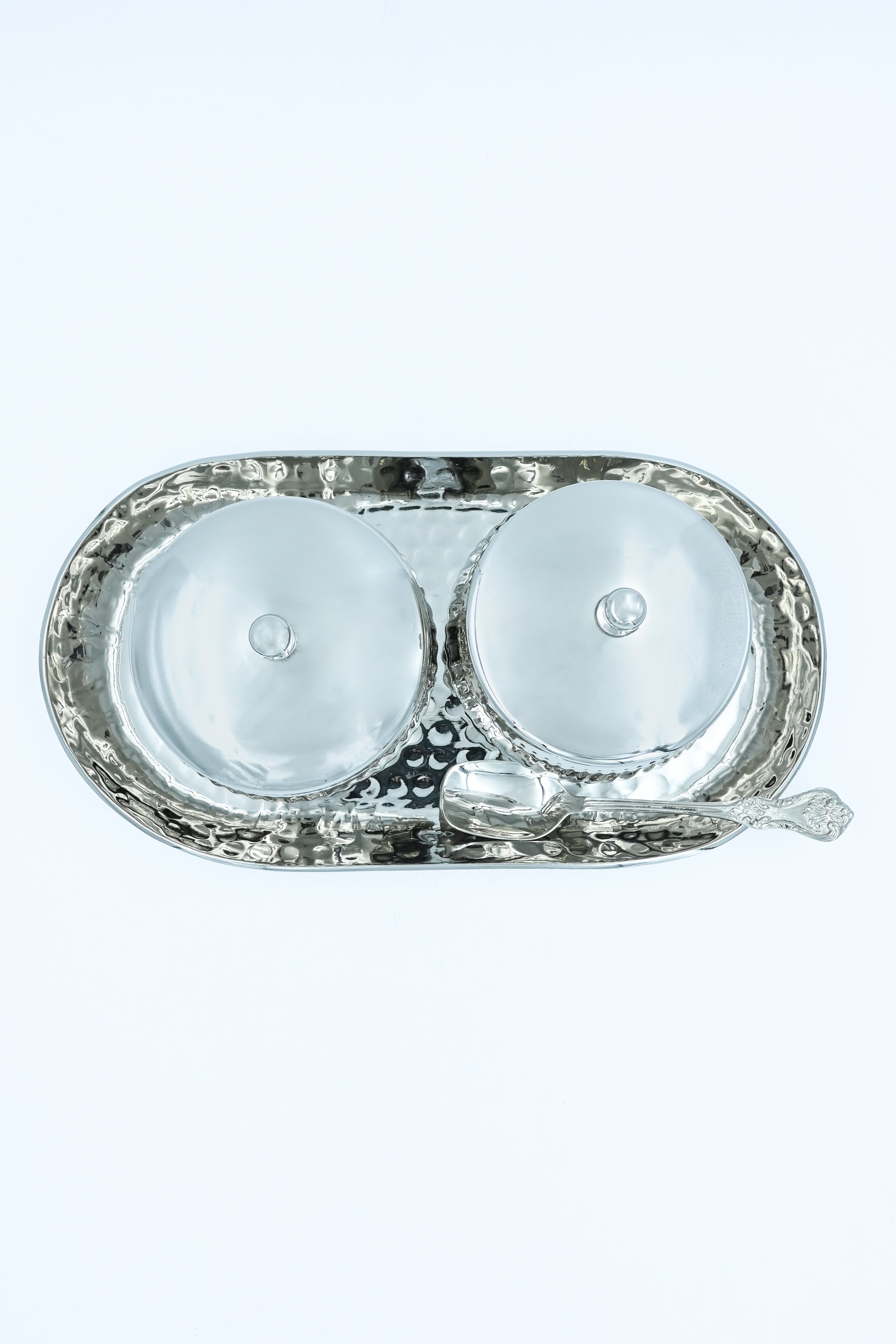 Brass Dry Fruit Box with Tray