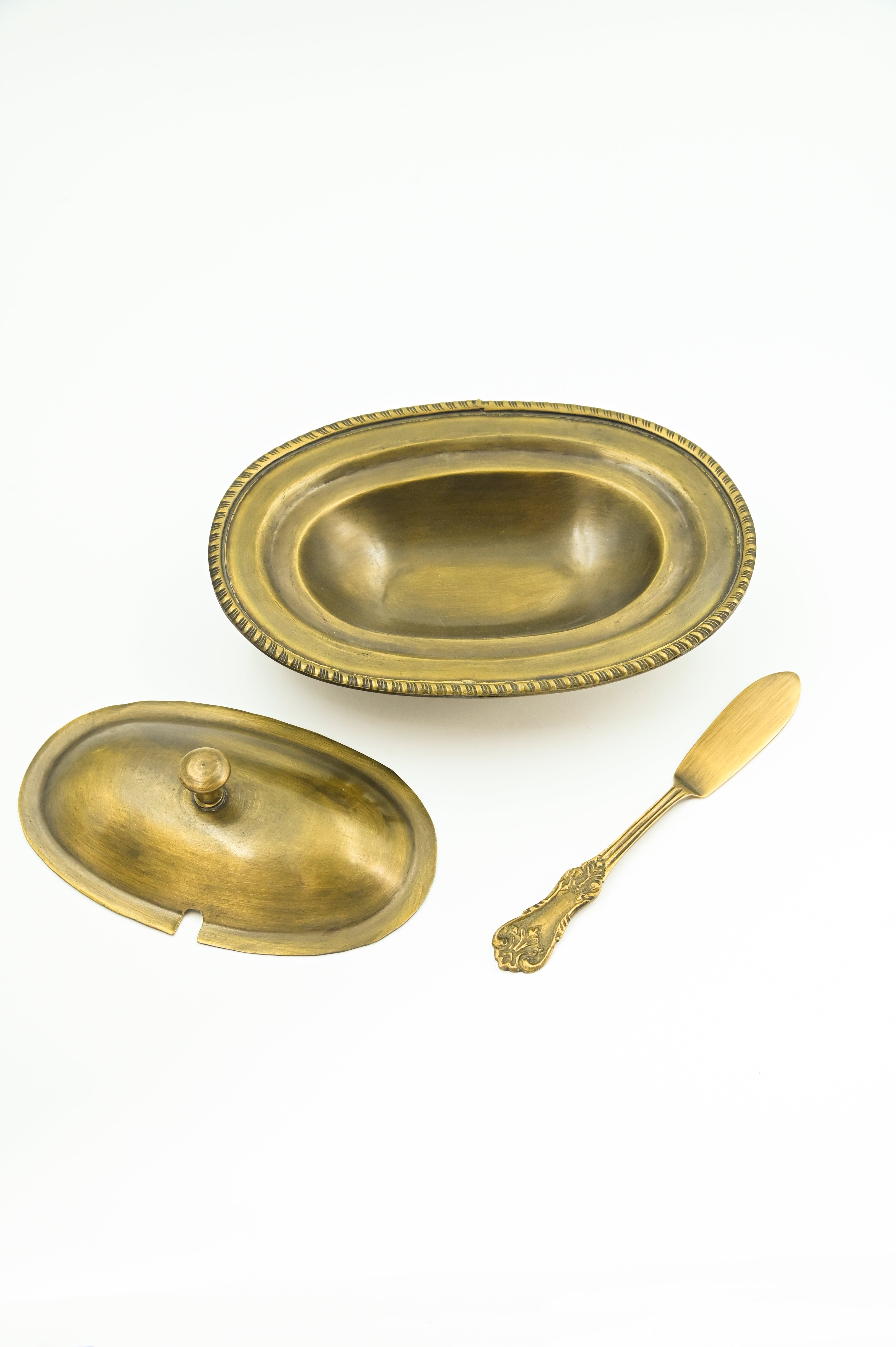 Simna Butter Dish Gold