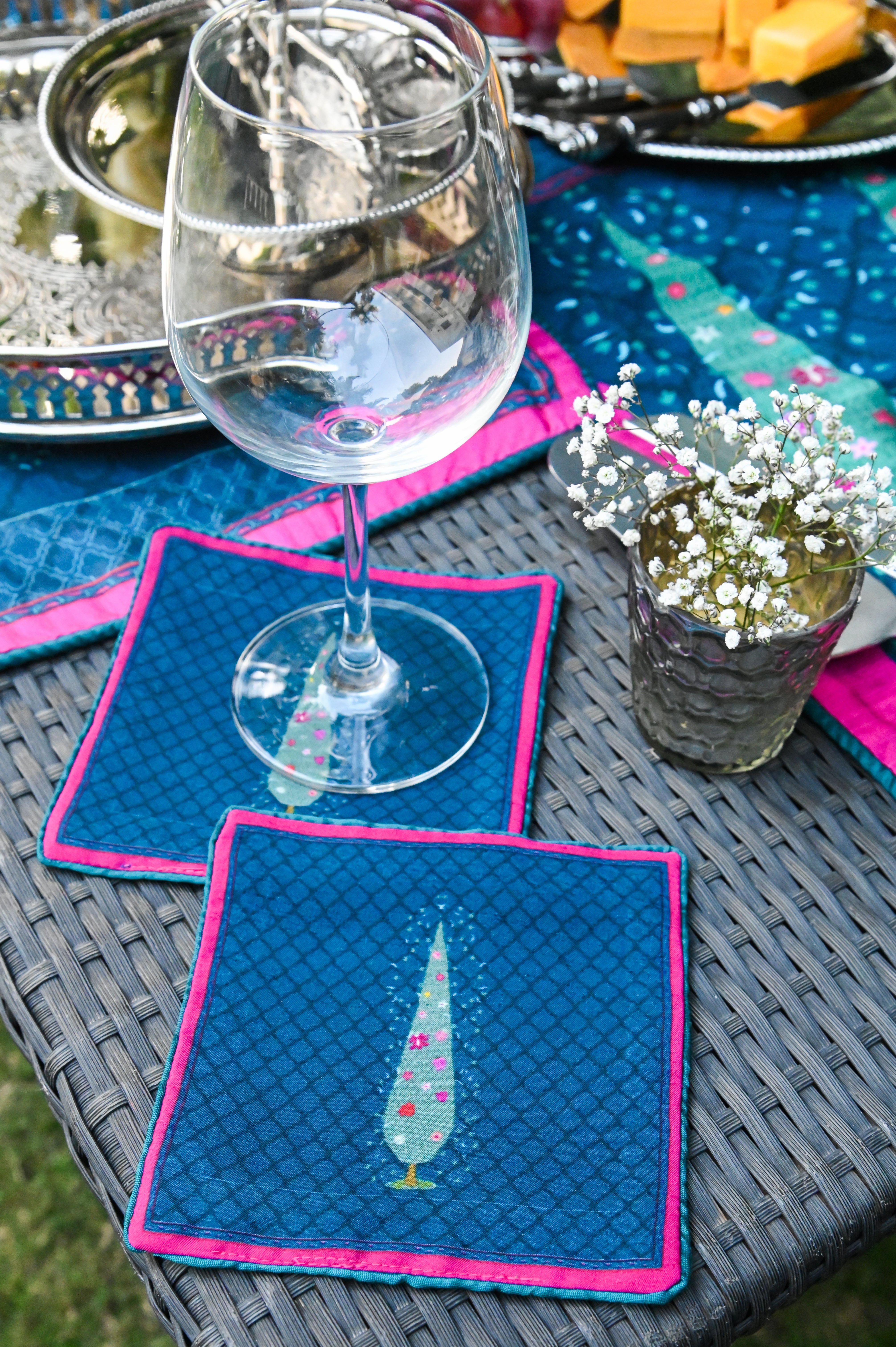 Stupa Coaster Set